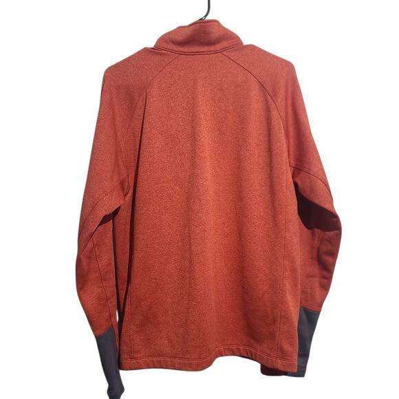 The North Face Canyonlands 1/2 Zip Fleece Pullover Red Size L - Picture 2 of 6
